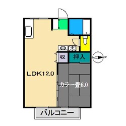 コーポ新田の物件間取画像